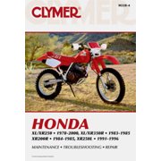 Clymer Repair/Service Manual 78-00 XL/XR250/83-85 XL/XR350R M328-4