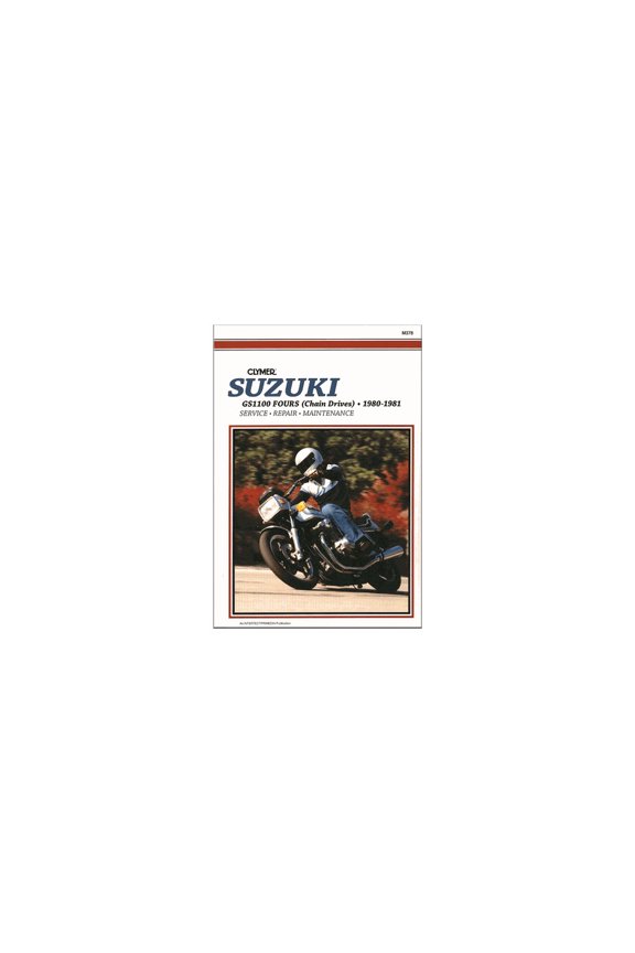 Manuals Clymer Manual Suz Gs1100 Fours80-81 CM378