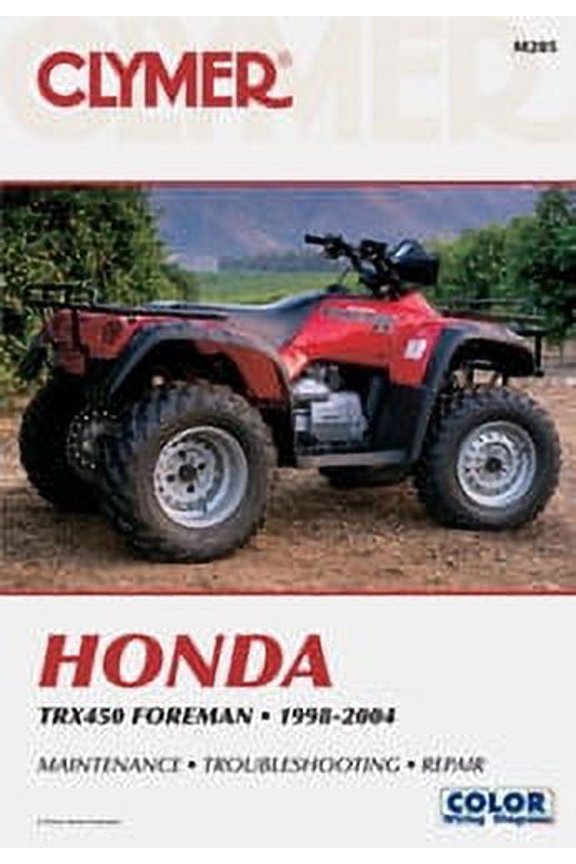 Repair Manual for Honda TRX450 Foreman ATV (M205)