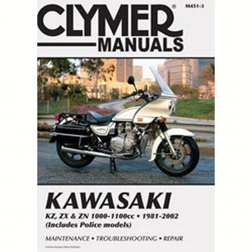 Clymer Manuals M4513; Fits Kawasaki 1000/1100 Fours Motorcycle Repair Service Manual