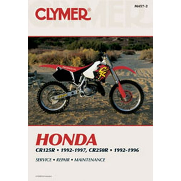 Clymer Repair/Service Manual '92-97 CR125R and '92-96 CR250R (M457-2)