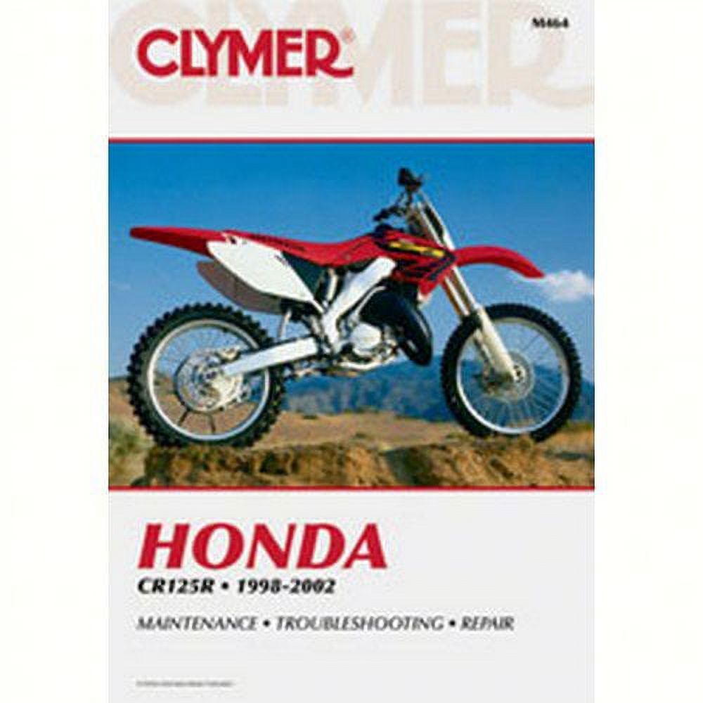 Clymer Manuals  M464; Fits Honda Cr 125 Motorcycle Repair Service Manual - image 1 of 1