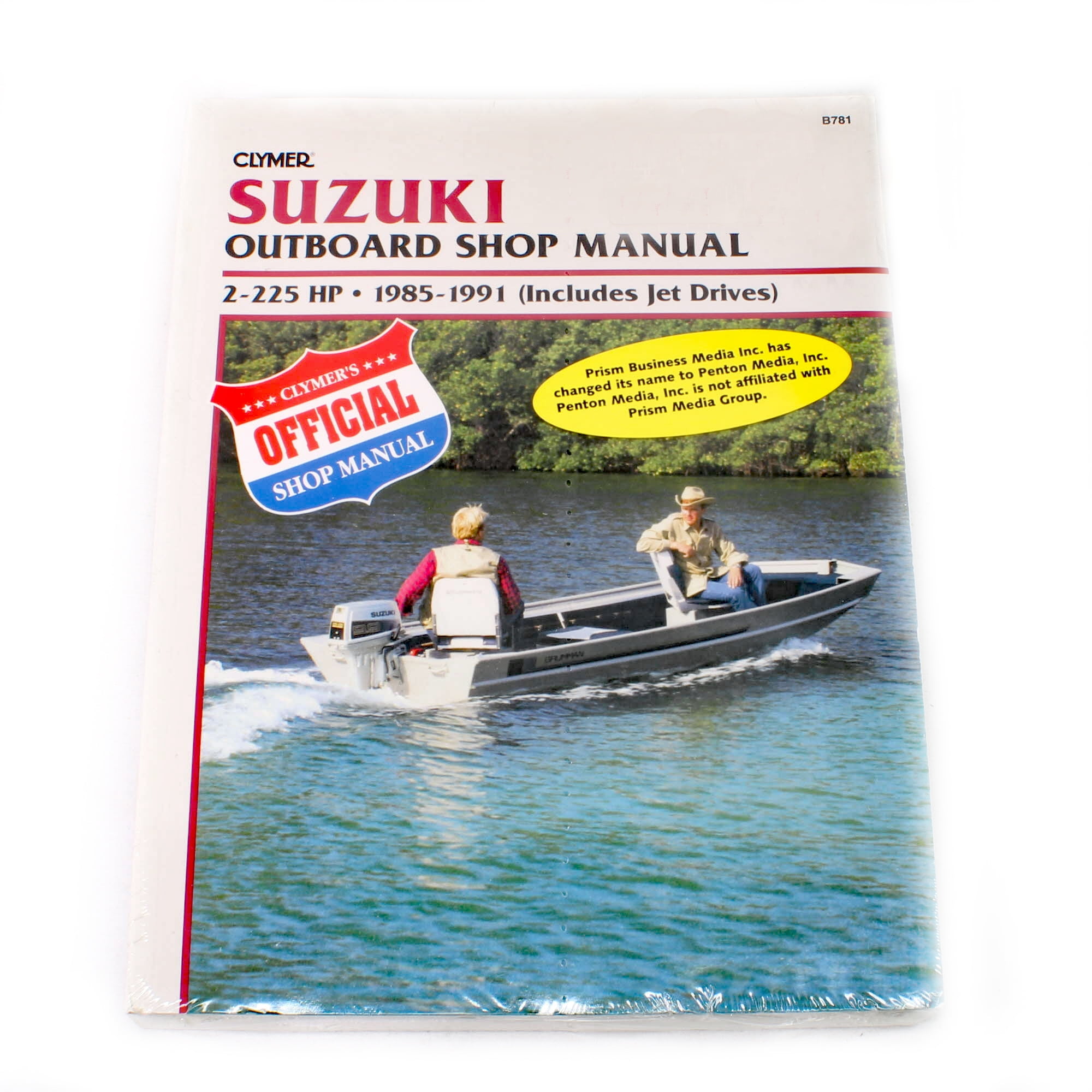 Clymer New Suzuki Outboard Shop Manual 75-225 HP 1219781