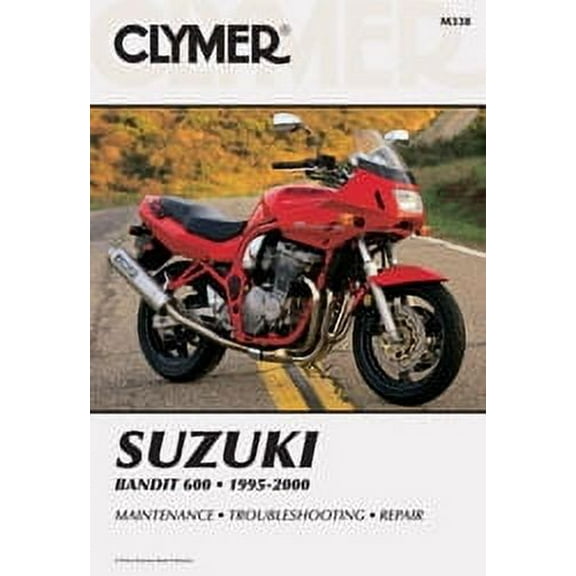 Clymer Repair/Service Manual '95-00 GSF600 Bandit/GSF600S Bandit (M338)