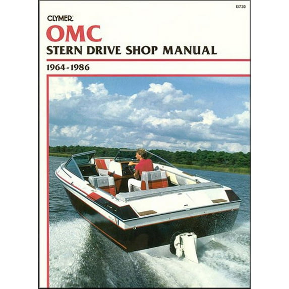 Clymer Repair Manual for OMC Stern Drive 1964-1986