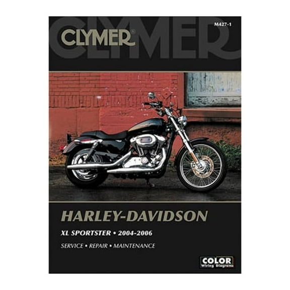 Clymer Repair Manuals Compatible With Harley-Davidson Sportster 1200 Iron XL1200NS (ABS) 2018