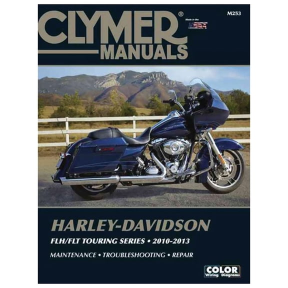 Clymer Repair Manuals for Harley-Davidson Electra-Glide Ultra Classic FLHT/C/U/I 2010-2013