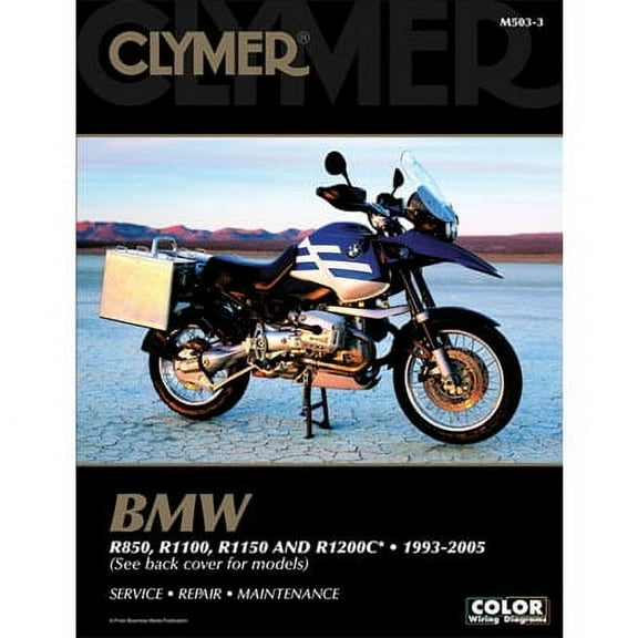 Clymer Repair Manuals for BMW R1100S 1999-2005