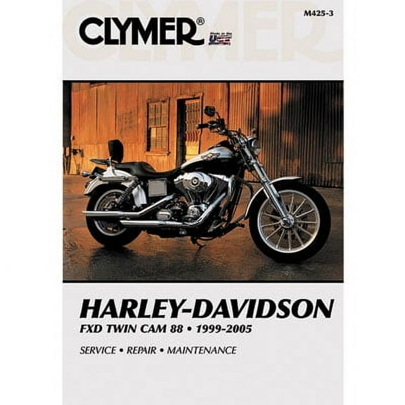 Clymer Repair Manuals for Harley-Davidson Dyna Low Rider FXDL 1999-2005
