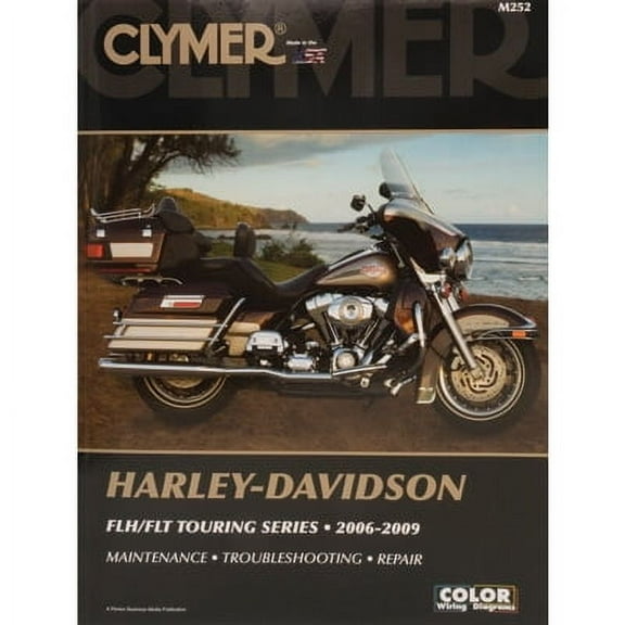 Clymer Repair Manuals for Harley-Davidson Electra-Glide Classic FLHTC (ABS) 2008-2009