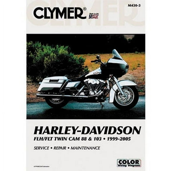 Clymer Repair Manuals for Harley-Davidson Road Glide FLTR/I/X 1999-2005