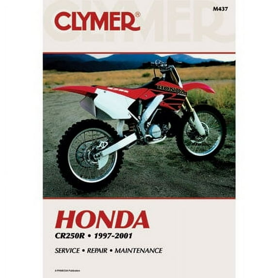 Clymer Repair Manuals for Honda CR250R 1997-2001