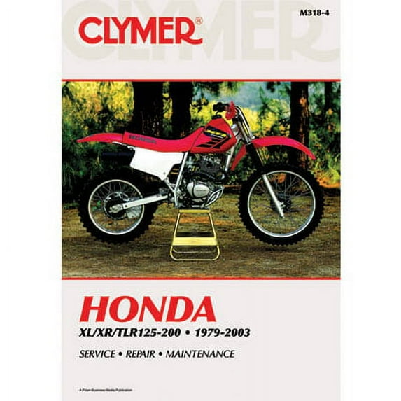 Clymer Repair Manuals for Honda XR200 1980-1984