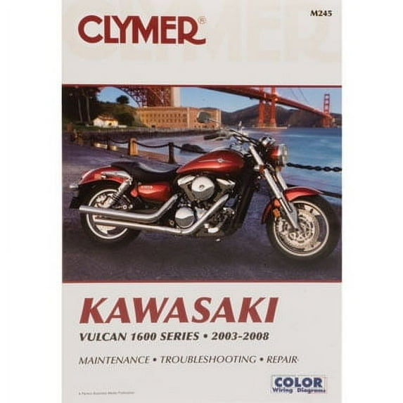 Clymer Repair Manuals for Kawasaki Vulcan Nomad VN1600D 2005-2008