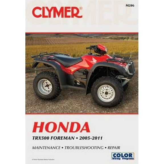 Clymer Repair/Service Manual '05-11 TRX500 Foreman (CM206)