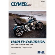 Clymer Repair/Service Manual 91-98 Harley FXD Evolution M424-2