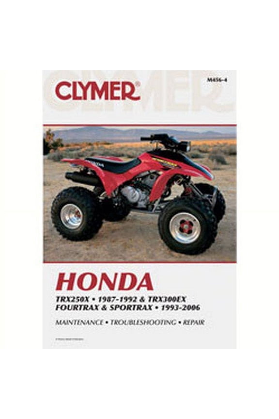 Repair/Service Manual '87-92 TRX250X, '93-06 TRX300EX (M456-4)