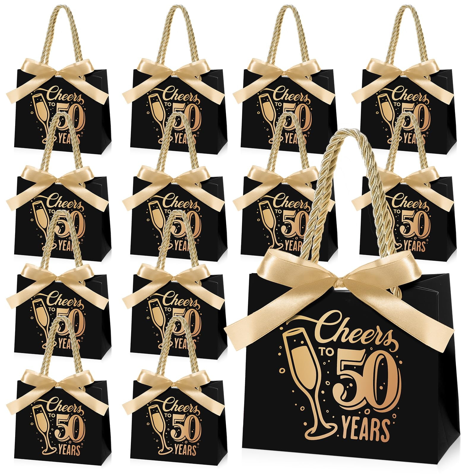 NBEADS 10 Pack Floral Drawstring Gift Bags - 6.9x5.3 Inch Canvas Tea Party Favor Bags With Handles