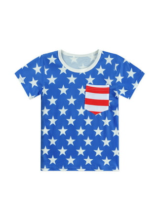 NWT Gymboree American Cutie Boys Patriotic Embroidered USA Map Top/Tee,  Size 4T 