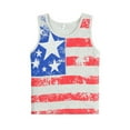 thumbnail image 1 of POPTEM Flag Day Costume Toddler Boys Sleeveless Tee Shirts Top 5T, 1 of 6