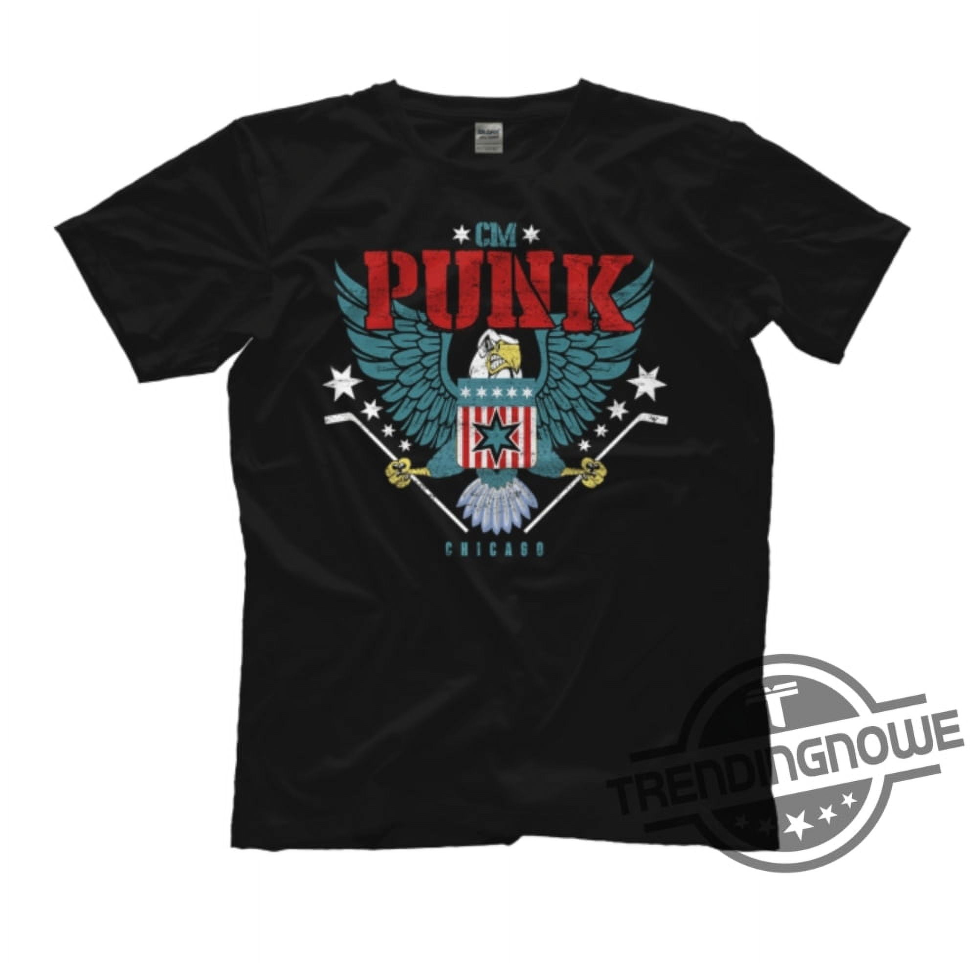 Cm Punk Eagle Shirt - Walmart.com