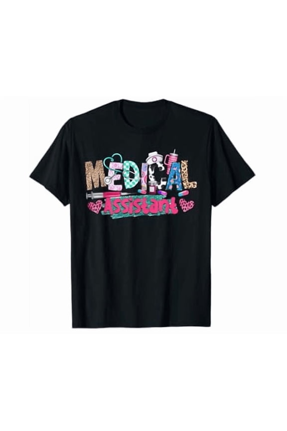 Cma Medical Assistant Nurse Leo.Pard Stethoscope Women Men Shirt Hot Trending Shirt, Vintage Birthday Gift