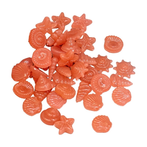 Cmafuca 100pc Fish Tank Rocks Aquarium Rocks Glow in The Dark Pebbles Glowing Rocks Luminous Pebbles for Fish Bowl,Garden,Ponds Decor (0.8-1.2")