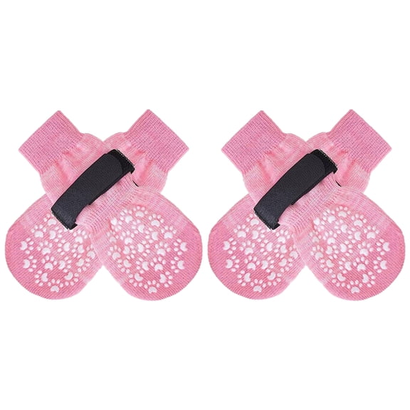 Cmafuca Anti Slip Dog Socks to Prevent Licking Paws, Dog Shoes for Hot Pavement, Dog Booties for Small Medium Large Senior Dogs, Traction Control Boots & Paw Protectors for Hardwood Floors