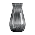 thumbnail image 1 of Cmafuca Clear Diamond-Faceted Glass Vase for Flowers,Glass Flower Vase, Flower Vase for Bouquet, Modern Glass Vase for Living Room, 1 of 7