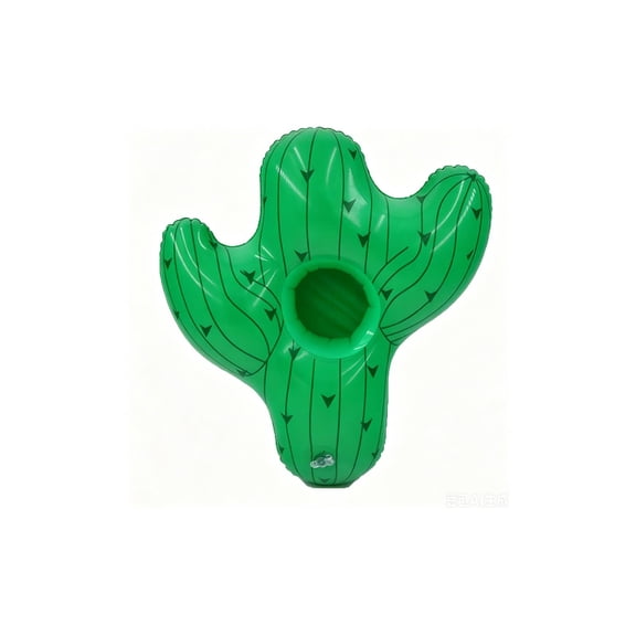 Cmafuca Inflatable Drink Holders Palm Tree And Cactus Floating Cup Holders Pool Drink Floaties For Summer Beach Themed Party