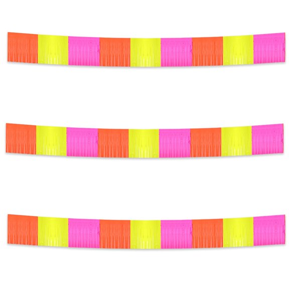 Cmafuca Neon Color-Blocking Background