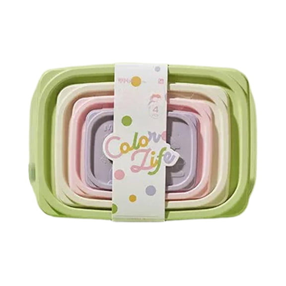 Cmafuca Plastic Snack Containers for Kids, Reusable Small Containers with Lids, Stackable Food Storage Container Set, Microwave & Dishwasher Safe, BPA Free, Macaroon