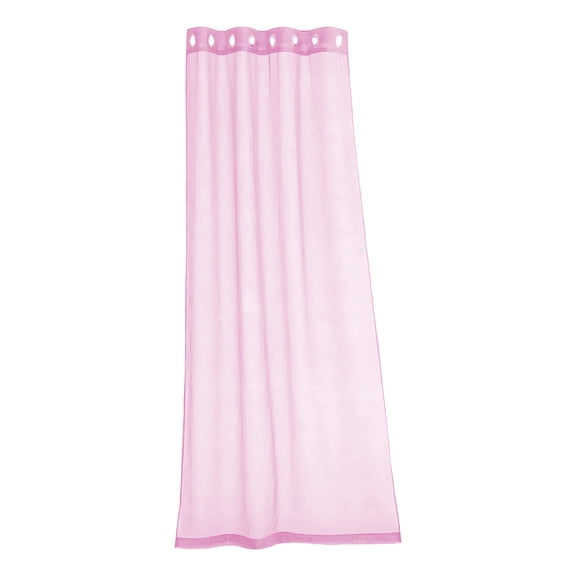 Cmafuca Waterproof Outdoor Screen Curtain Transparent Mesh Patio Curtain for Deck Gazebo Porch Backyard Window Door Privacy Windproof 52×84in Polyester Easy Clean Metal Hanging