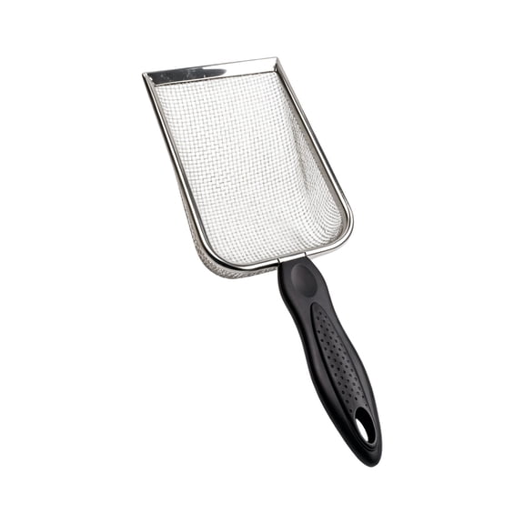 CmafucaCat Litter Scoop Stainless Steel Mesh Scooper for Litter Box Kitten Pooper Lifter, Beach Mesh Shovel for Shell Collecting