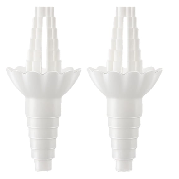 CmafucaSet Of 2 Universals Bottle Emptying Adapter Reusable Liquid Transfer Connector Fits Mosts Plastic Bottles No Waste Pump Cap For Shampoo Lotion Soap Condiment