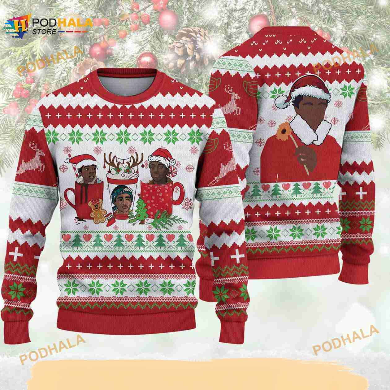 Cmclaughlinlove Christmas Knitted Ugly Sweater - Walmart.com