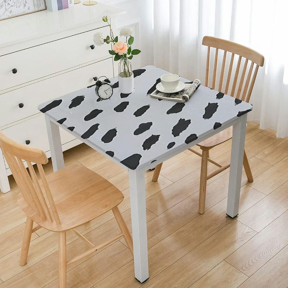 Cmefzd Plastic Tablecloth Large Size Disposable Rectangular Table Covers Farm Animal Themed