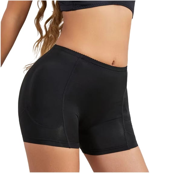 Cmfcve Butt Lifter Shapewear for Women Hip Contouring Body Shaper Boyshort Mid-Waist Thigh Smoothing Underwear