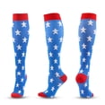 thumbnail image 1 of Cmfcve Compression Socks for Men Cartoon Print Knee High Sports Socks, 1 of 5