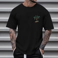 thumbnail image 1 of Cmfcve Graphic T-Shirt for Men Short Sleeve Round Neck Sports shirt Versatile Breathable Outdoor Tees, 1 of 5