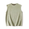 thumbnail image 1 of Cmfcve Men's Oversized Sleeveless Tank Top Crew Neck Casual Muscle Shirt for Big & Tall Soild Basic Dry Fit Activewear for Gym Workout Training Running, 1 of 5