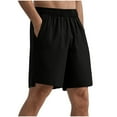 thumbnail image 1 of Cmfcve Men's Plus Size Shorts Elastic Waist Pockets Training Shorts Comfy Durable Sweatpants, 1 of 8