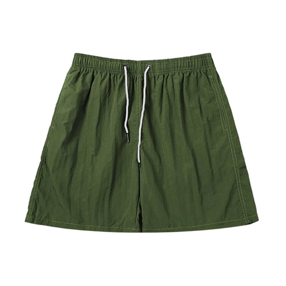 Cmfcve Men's Quick Dry Short Swim Trunks Casual Loose Fit Beach Vacation Summer Shorts