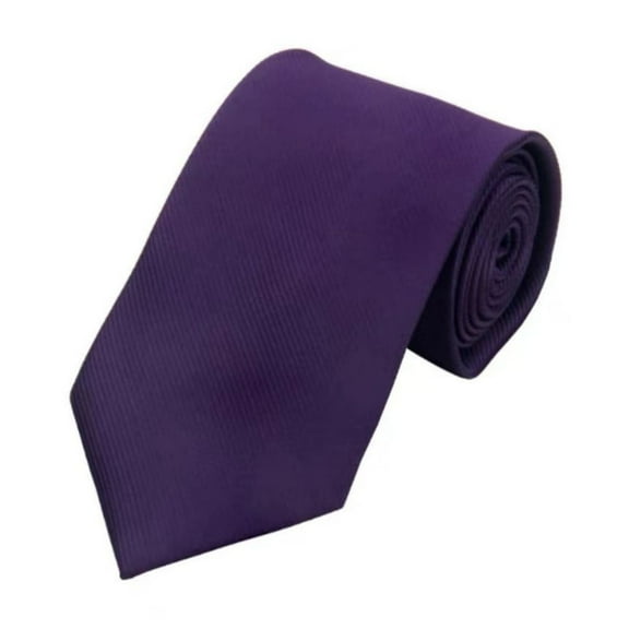 Cmfcve Men's Ties Twill Convenient Dress Shirt Tie Polyester Adjustable Business Tee Shirt Tie