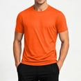 thumbnail image 1 of Cmfcve Plus Size Men's Dry Fit Tops Moisture Wicking Athletic T Shirt Short Sleeve Workout Running Shirts Crew Neck Basic Summer Tee, 1 of 7