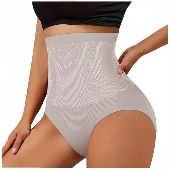 Cmfcve Women's Body Shaper Shorts Tummy Control Butt Lift Shapewear Underwear High Waisted Shaping Briefs