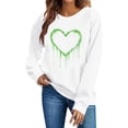thumbnail image 1 of Cmfcve Women's Halloween Shirts Vintage Spooky Season Sports Blouse Long Sleeve Casual Sweatshirt, 1 of 4