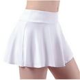 thumbnail image 1 of Cmfcve Women's Summer Yoga Shorts Fake Two-Piece Stretchy Fitness Shorts High Waist Breathable Skirts Pants, 1 of 5