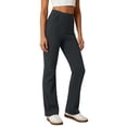 thumbnail image 1 of Cmfcve Womens Work Office Pants Business Casual High Waist Dress Pants Stretchy Lounge Wide Leg Trousers, 1 of 8