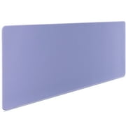 Cmhoo Gaming Mouse Pad with Stitched Edges,[27.5X11.8IN] Non-Slip Rubber Base,Waterproof Computer Desk Mat for PC,Mac, Laptop-Thick Durable Surface for Office,Home,Work-70x30 LightpurpleW